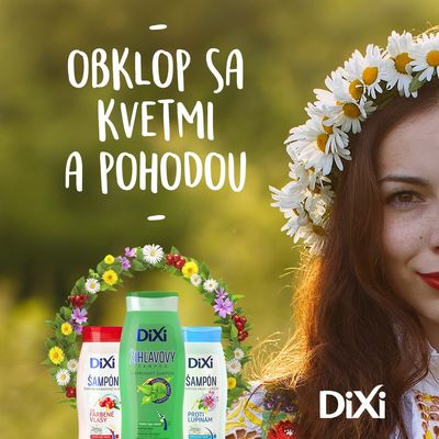 Pohoda a kvety vo vlasoch s Dixi