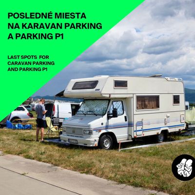 Last spots for Caravan Parking and Parking P1