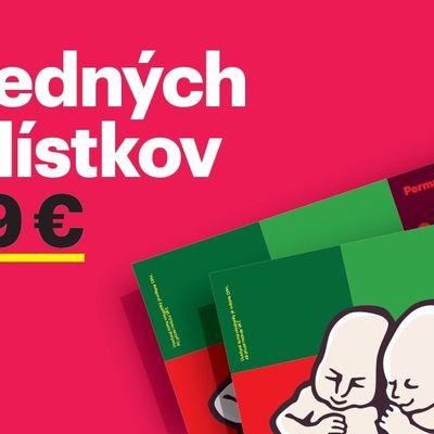 Posledných 100 lístkov za 79 €