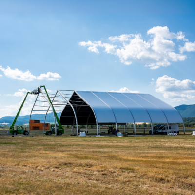We built the first of the stages