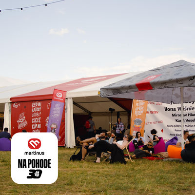 Martinus Literary Tent Programme at Pohoda 2026