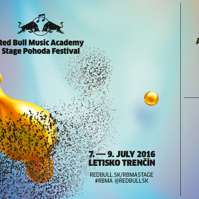 The Red Bull Music Academy Stage for the first time at Pohoda 2016