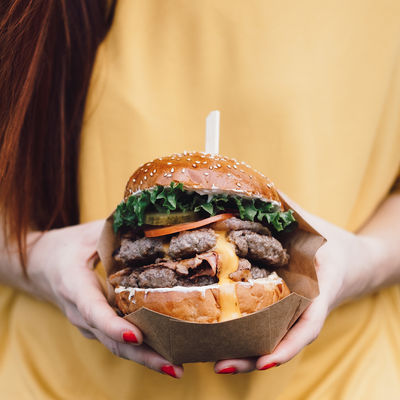 Regal Burger with Canadian specialty at Pohoda