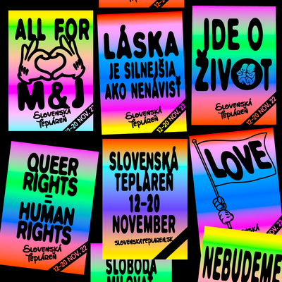 Slovenská Tepláreň – Series of events in support of the LGBTI+ community
