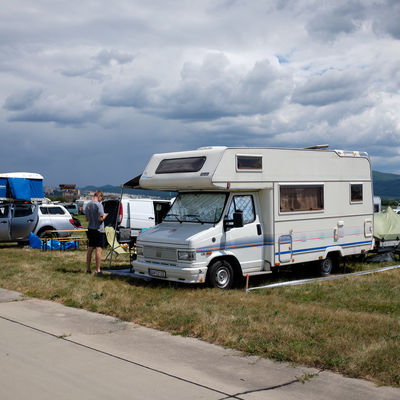 We have launched presale of the caravan parking