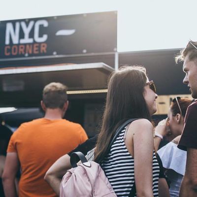 Street Food zone NYC Corner