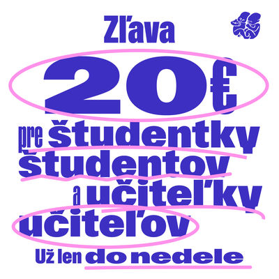 Študentky, študenti, učiteľky a učitelia, už len do nedele máte lístok na Pohodu so zľavou až 20 €