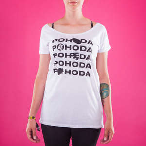 Female Oversized T-Shirt Pohoda_White