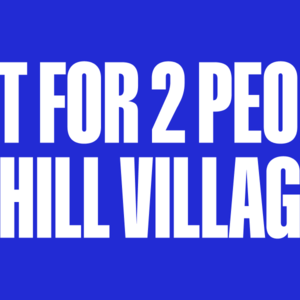 Tent for 2 people in Chill Village – 3 days