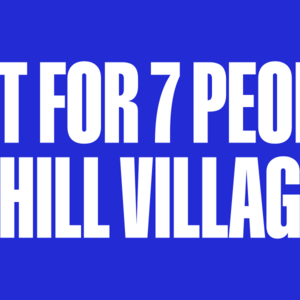 Tent for 7 people in Chill Village – 3 days