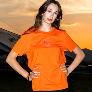 T-shirt Pohoda/Babies (orange - embroidery)